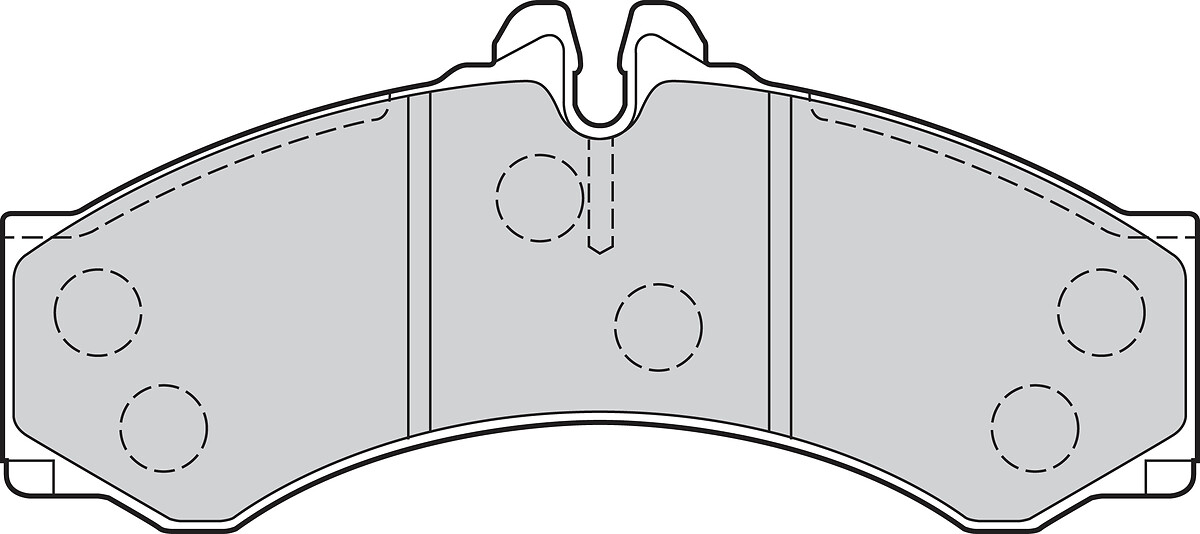 Jeu de 4 plaquettes de frein VALEO ref. 302089